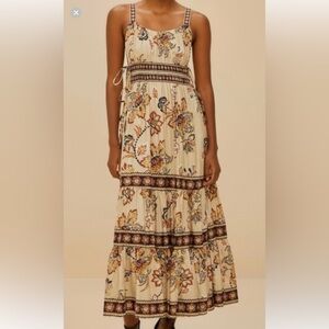 Floral Print Maxi Dress -